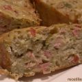 PASTEL DE JAMON, QUESO Y ACEITUNAS