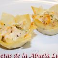 TARTALETAS DE PASTA FILO CON PUERRO CHAMPIÑÓN Y[...]