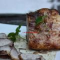 Paleta de porco celta asada