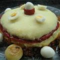 receta yucateca . pastel de patatas