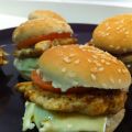 Mini Hamburguesas de Pechuga Barbacoa