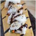 Teriyaki sushi roll