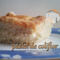Pastel de coliflor