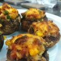 CHAMPIÑONES RELLENOS DE ARROZ 3 DELICIAS