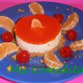 MOUSSE DE QUESO Y MANDARINA