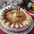 TARTA DE MASCARPONE Y CREMA DE TURRÓN
