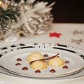 Flan de turrón de jijona