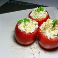 Tomates rellenos de requesón