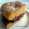 BIZCOCHO DE BONIATO RELLENO DE MERMELADA DE[...]