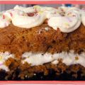 Tarta de zanahoria y nueces