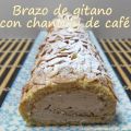 Brazo de gitano con chantilly de café y[...]