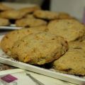 Cookies de nuez piña y papaya