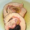 LOMO DE CERDO RELLENO DE CIRUELAS Y BEICON