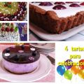 4 tartas para celebraciones