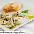 Receta de Sepia con ajo y perejil