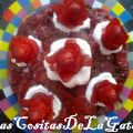 Descuentos y Bizcocho de chocolate y Fresones
