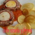 Rollo de carne con carne picada