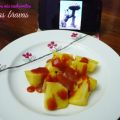 Patatas bravas al microondas