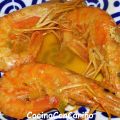 Cigalas al Estilo de Nely (Langostinos)