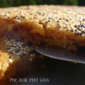 Tarta de tomates  dulce con quinua perlada