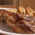 Costillas asado con patatas