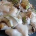 Verduras-pechuga de pollo con bechamel y[...]