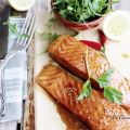 Salmón Teriyaki.