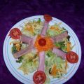 ENSALADA CON QUESO Y FIAMBRE