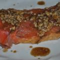 TOSTA DE SALMÓN Y NARANJA