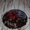 Postre: tarta de chocolate con mascarpone