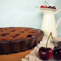 Linzertorte de cereza