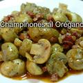 ...Champiñones al Orégano
