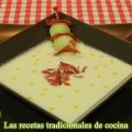Sopa fría de melón receta fácil