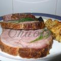 Aguja de cerdo asada a las finas hiervas con[...]