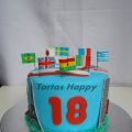 TARTA PARA VIAJEROS