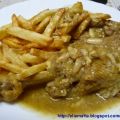 POLLO DE CORRAL EN PEPITORIA