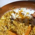 QUESO CREMA CON OREJONES Y POLVO DE PISTACHOS