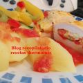 Pechuga de pollo rellenas con verduras y[...]