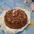 Tarta de mousse de chocolate