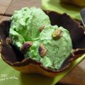Helado de pistachos