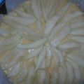 TARTA DE PERAS CON CHOCOLATE 70