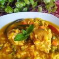 Arroz caldoso con pollo