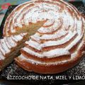 BIZCOCHO DE MIEL, CANELA Y LIMÓN
