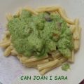 PASTA AL PESTO DE CALABACIN CON GAMBAS Y[...]
