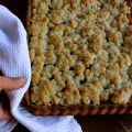 tarta crumble de membrillo