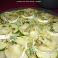 PIZZA DE CALABACÍN Y QUESO DE CABRA