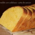 Pan de molde con calabaza