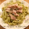 CINTAS VERDES CON POLLO AL LIMÓN