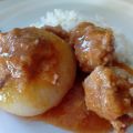 Cebollas rellenas de carne