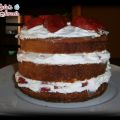 TARTA DE FRESAS CON NATA